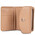 Portofel dama din piele naturala crem Lancaster Lucertola 133-03-3