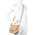 Poseta dama din piele naturala galbena Lancaster 433-03-6
