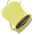 Poseta dama din piele naturala galben deschis Lancaster City Philos 523-74-4