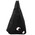 Rucsacel dama din piele naturala Tuscany Leather, negru, HanoiS