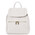 Rucsac dama din piele naturala alba, Tuscany Leather
