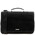 Servieta barbati din piele naturala Tuscany Leather, neagra, Mantova