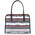 Geanta de vara dama din textil si piele Lancaster Actual Provencal 519-90-3