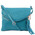 Geanta dama din piele turcoaz cu ciucure Tuscany Leather, TL Young