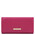 Portofel dama din piele naturala fucsia, Tuscany Leather, Nefti