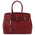 Geanta dama din piele printata rosie, Tuscany Leather, TL Bag