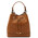 Geanta dama din piele naturala coniac, Tuscany Leather, Minerva