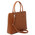 Geanta business eleganta dama din piele naturala coniac, Tuscany Leather, Magnolia