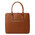 Geanta business de firma dama din piele naturala coniac, Tuscany Leather, Magnolia