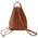 Rucsacel  piele naturala Tuscany Leather, coniac, Shanghai