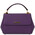 Geanta dama din piele naturala violet, Tuscany Leather