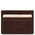 Suport carti de vizita din piele Tuscany Leather, maro inchis