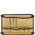 Modul TL Smart cu buzunare Tuscany Leather, maro inchis
