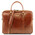 Geanta laptop dama din piele naturala Tuscany Leather, honey, Prato