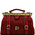 Geanta doctor din piele rosie Tuscany Leather, Monalisa