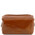Geanta cosmetice piele honey, marime mare, Tuscany Leather, Smarty