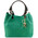 Geanta dama Tuscany Leather din piele verde Keyluck