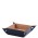Tavita din piele albastru inchis, Tuscany Leather