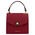 Geanta dama din piele rosie, Tuscany Leather, mica