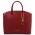 Geanta dama din piele rosie Tuscany Leather, KeyLuck