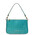 Plic dama piele naturala turcoaz, TL, Cassandra, croc print