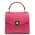 Geanta dama din piele croc fucsia, Tuscany Leather, Atena