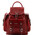 Rucsac dama din piele naturala Tuscany Leather rosu Pechino