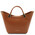 Geanta dama din piele naturala TL Bag, coniac