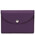 Portcard elegant din piele naturala violet TL