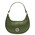 Geanta dama piele naturala verde inchis cu aspect metalic TL Pixie
