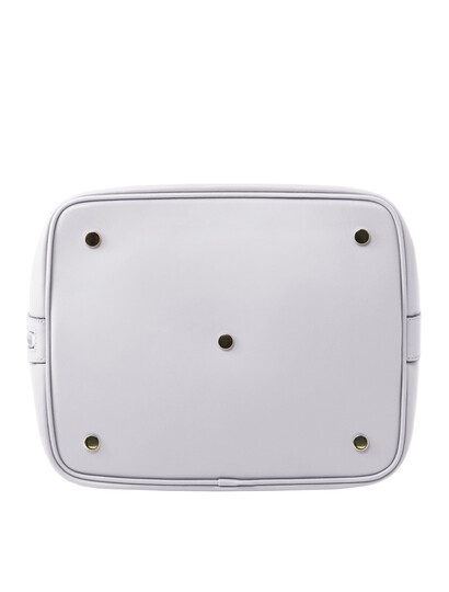 Geanta de mana Tuscany Leather din piele alba Vittoria