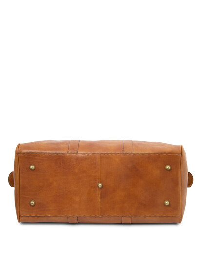 Geanta voiaj piele naturala Tuscany Leather, Oslo, maro deschis