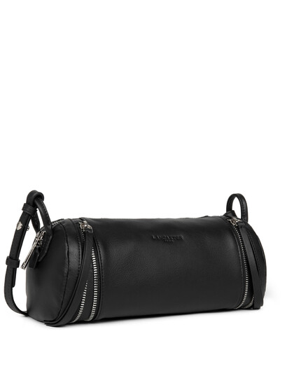 Geanta dama din piele naturala neagra Lancaster Soft Nappa 577-08-2