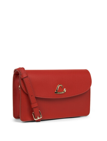 Plic dama din piele naturala rosie Lancaster City Philos 532-76-2