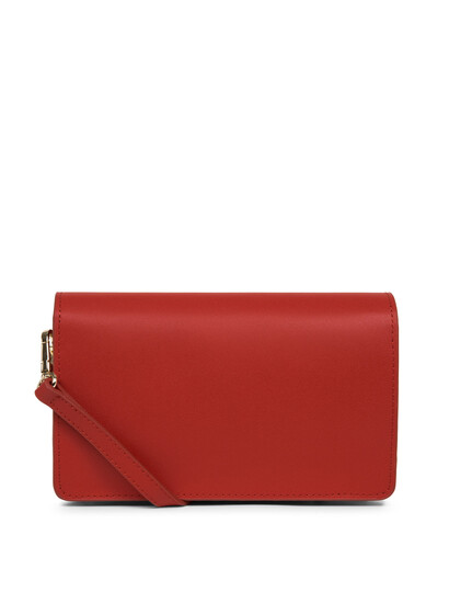 Plic dama din piele naturala rosie Lancaster City Philos 532-76-3