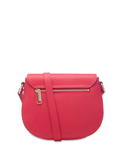 Poseta dama din piele naturala fucsia Lancaster City Philos 523-75 -3