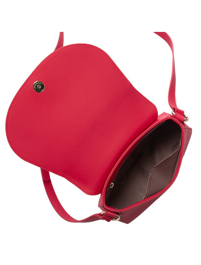 Poseta dama din piele naturala fucsia Lancaster City Philos 523-75 -4