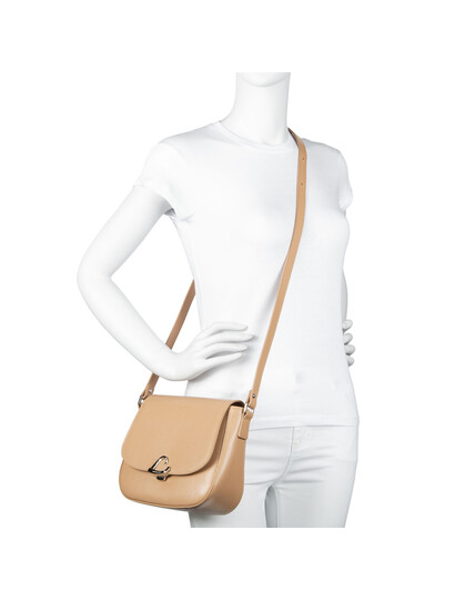 Poseta dama din piele naturala galbena Lancaster 433-03-6