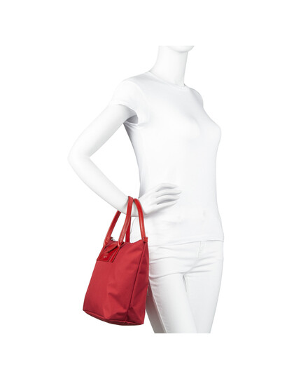 Geanta de plaja din textil si piele Lancaster Smart Kba 516-29-5