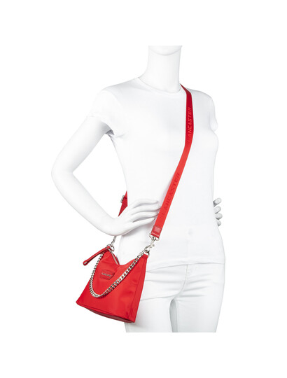 Poseta de vara din textil si piele Lancaster Basic Premium 510-67-5