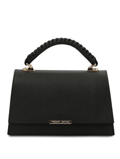 Geanta dama piele naturala neagra Tuscany Leather, TL Bag