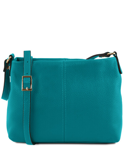 Geanta dama piele naturala turcoaz Tuscany LeatherS