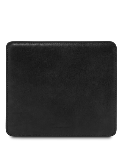 Mouse Pad din piele naturala neagra Tuscany Leather