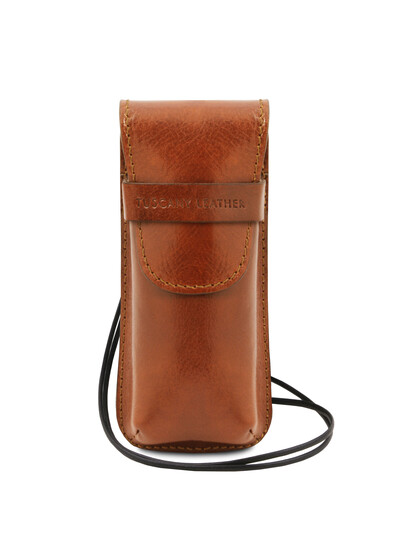 Etui ochelari piele honey Tuscany Leather