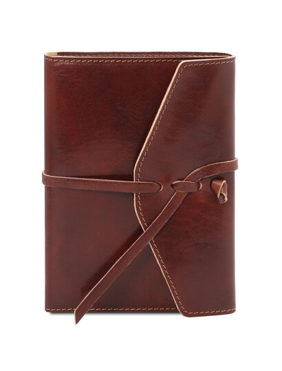 Agenda piele naturala maro, Tuscany Leather
