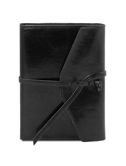 Agenda piele naturala neagra, Tuscany Leather
