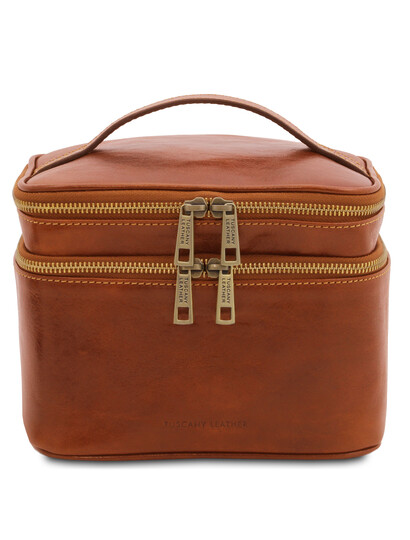 Geanta cosmetice honey Tuscany Leather, Eliot