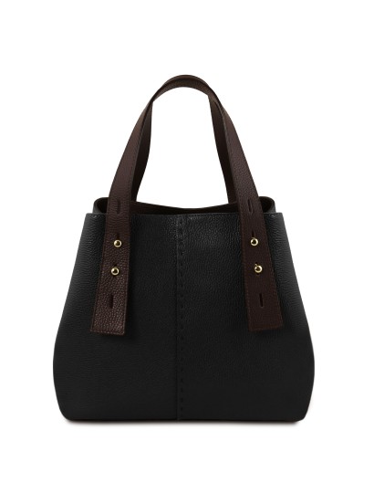 Geanta dama din piele neagra Tuscany LeatherS