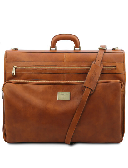 Geanta pentru costum, piele naturala, Tuscany Leather, Papeete Garment