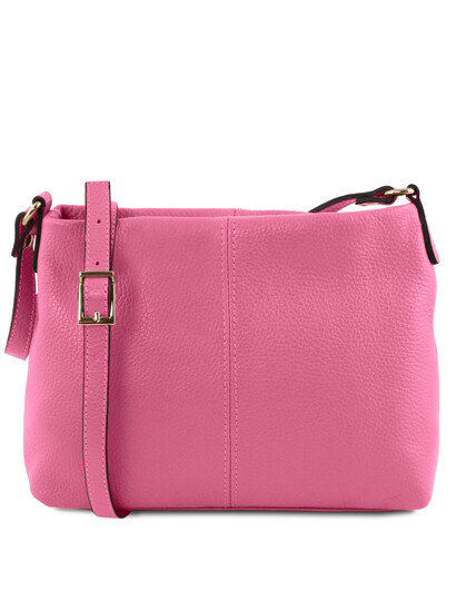 Geanta piele naturala dama Tuscany Leather, roz